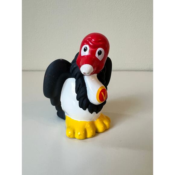 Fisher-Price Vulture (V) Alphabet Zoo Replacement 2004 Toy Figure - Picture 1 of 6